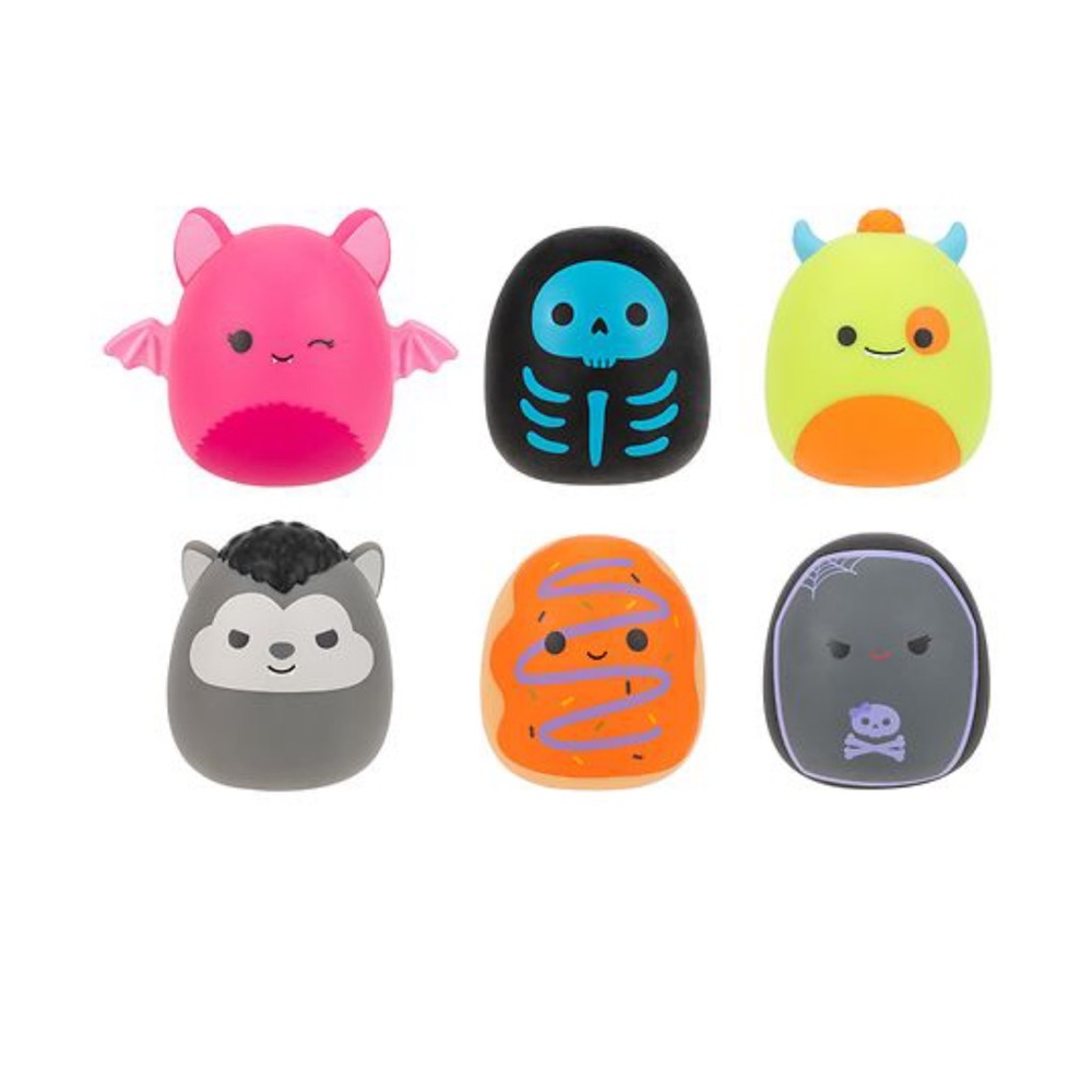 Squishmallows Bundle of 4 Mystery Squooshems Spooky Squishy Figures 2.5 - Picture 3 of 7